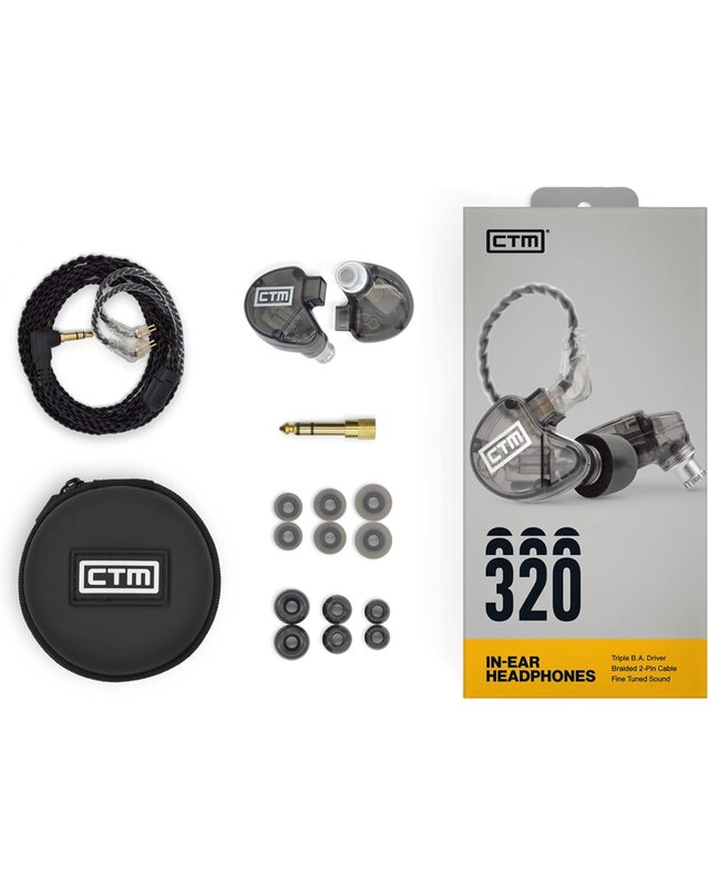 Clear Tune Monitors CE320 SMOKE