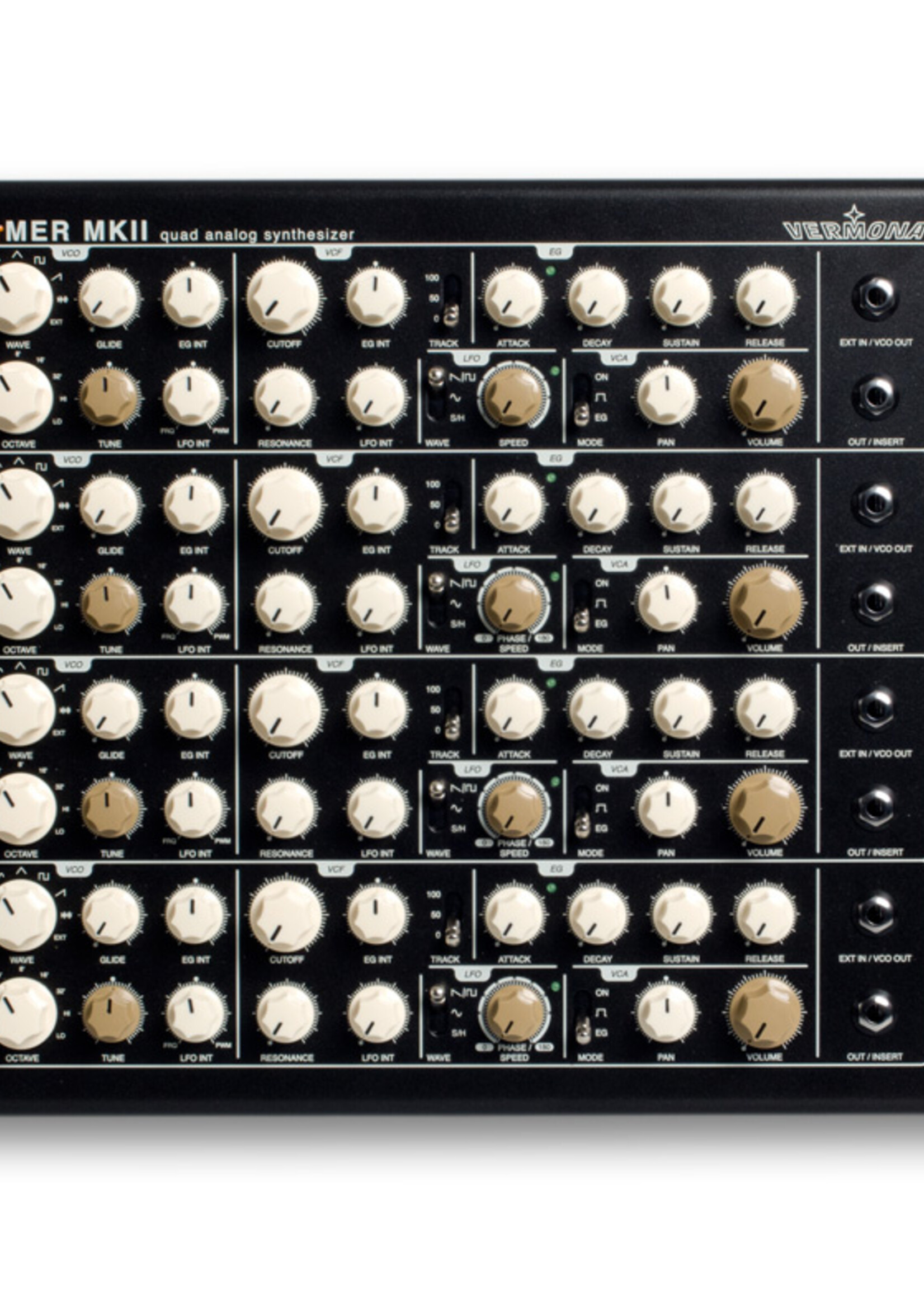 Vermona PERfourMER MKII CV/Gate