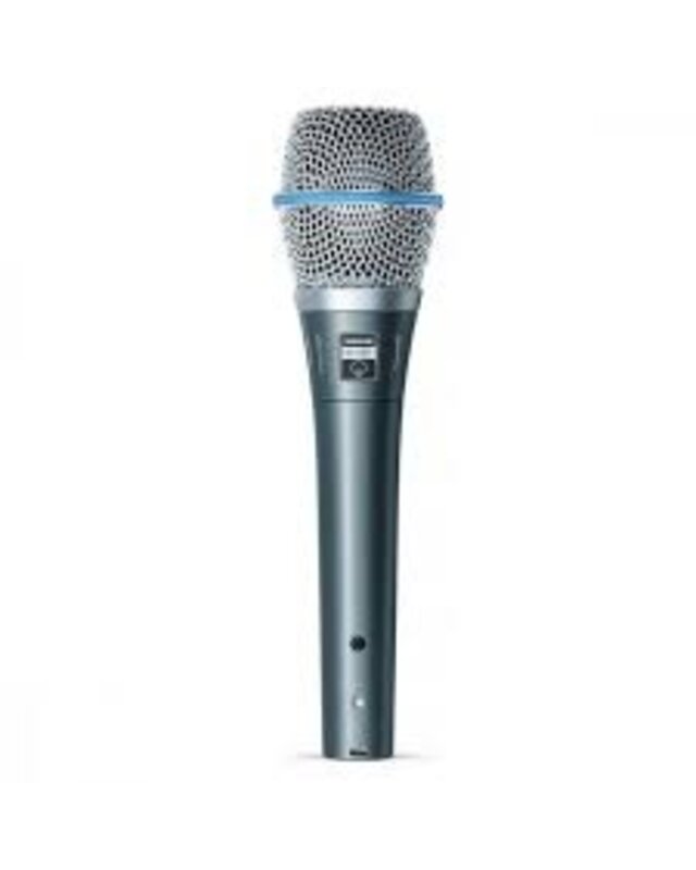 Shure BETA87A condenser microphone