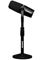Shure MV7+-K-BNDLXLR/USB SPEECH MICROPHONE, BLACK +STAND
