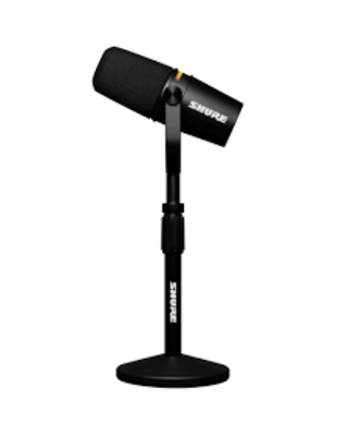Shure MV7+-K-BNDLXLR/USB SPEECH MICROPHONE, BLACK +STAND