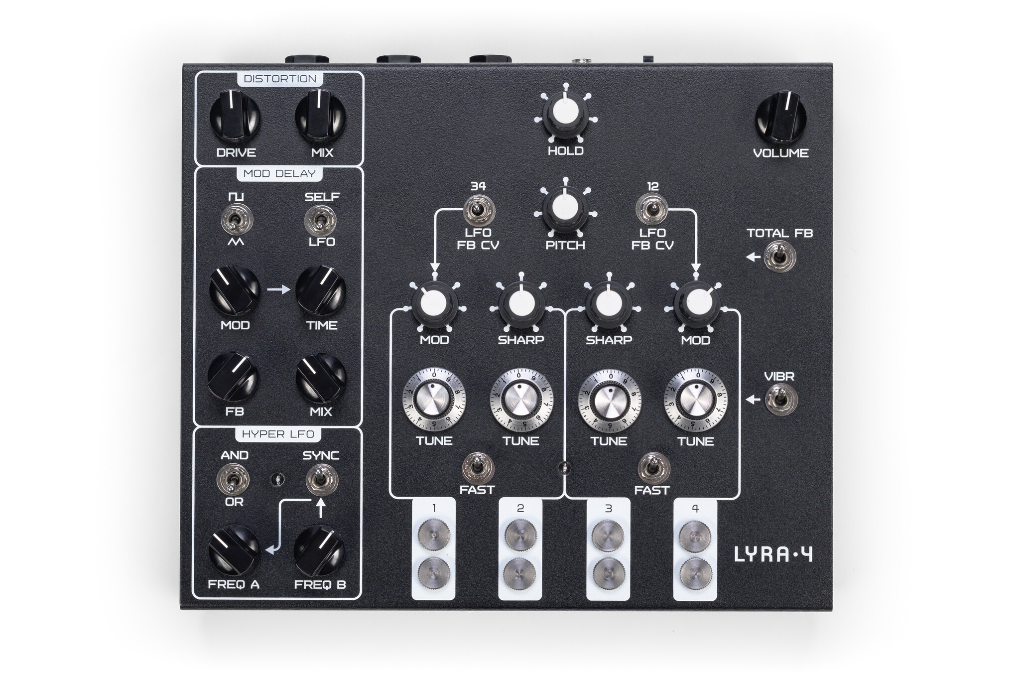SOMA Lyra-4 Black - Volt Music Store