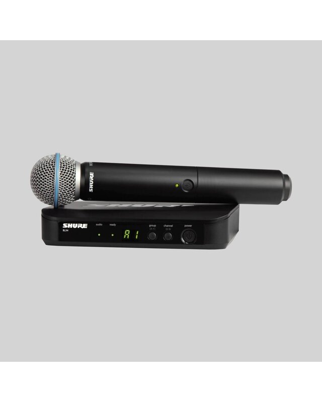 Shure BLX24E/B58-H8E VOCAL SYSTEM W/BETA58 518 - 542