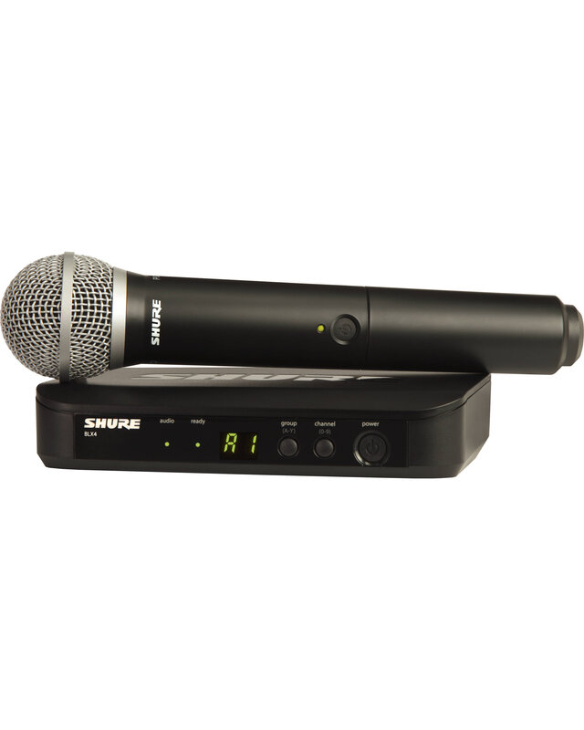 Shure BLX24E/SM58-K3E VOCAL SYSTEM WITH SM58 606 - 630