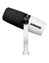 Shure MV7+-W XLR/USB SPEECH MICROPHONE, WHITE