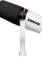 Shure MV7+-W XLR/USB SPEECH MICROPHONE, WHITE