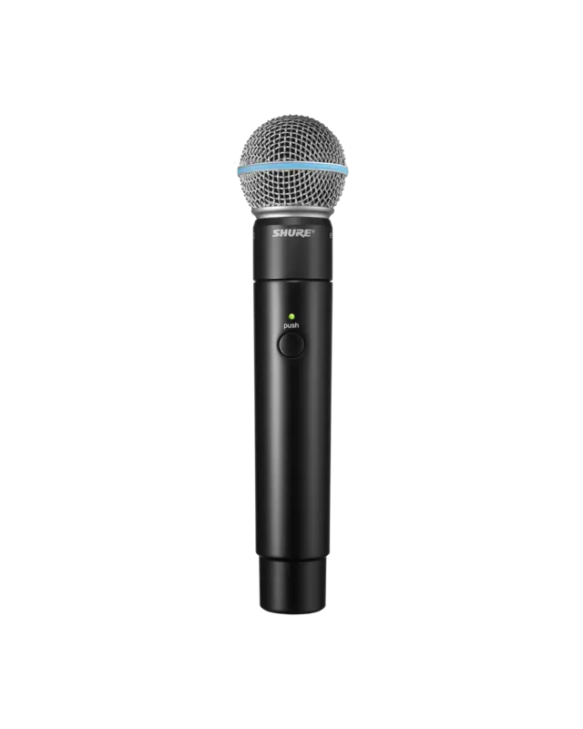 Shure MXW2X/BETA58=-Z11 Microphone - Handheld - BETA58 Cartridge