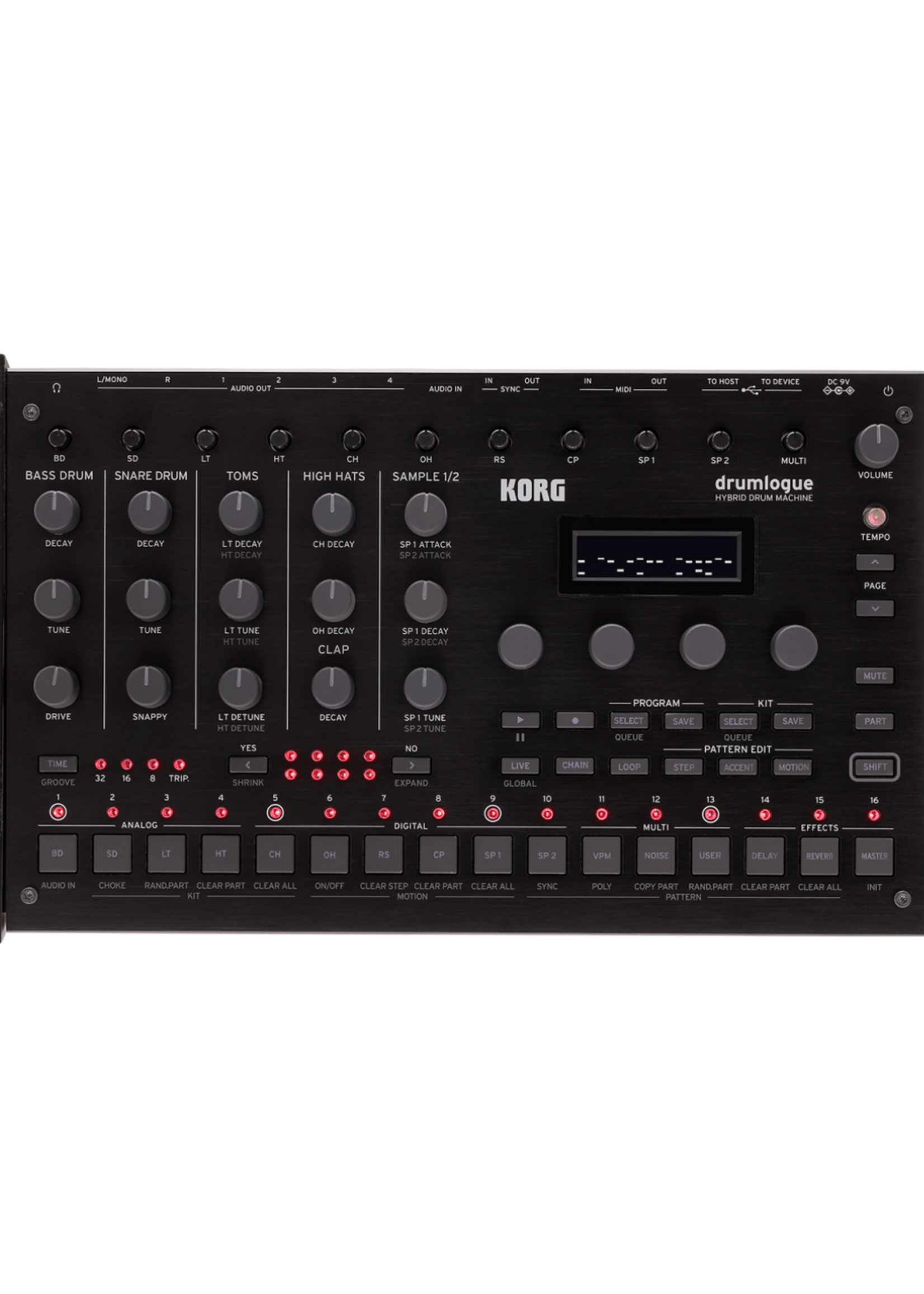 Korg Drumlogue Hybrid Drum Machine
