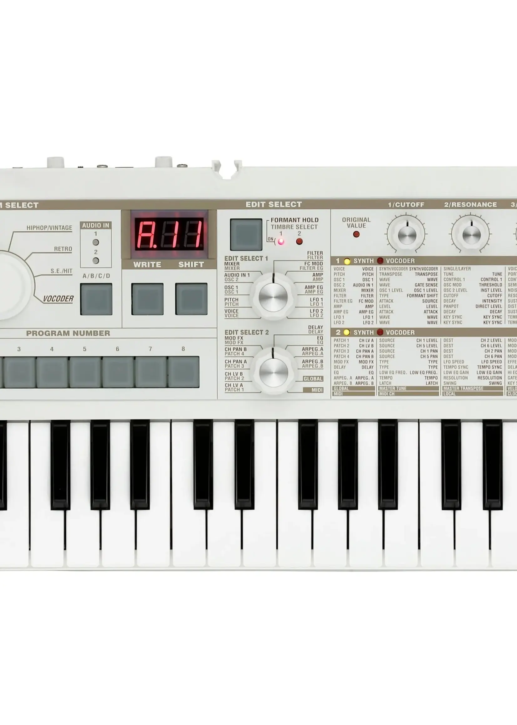 Korg microKORG S synthesizer/vocoder