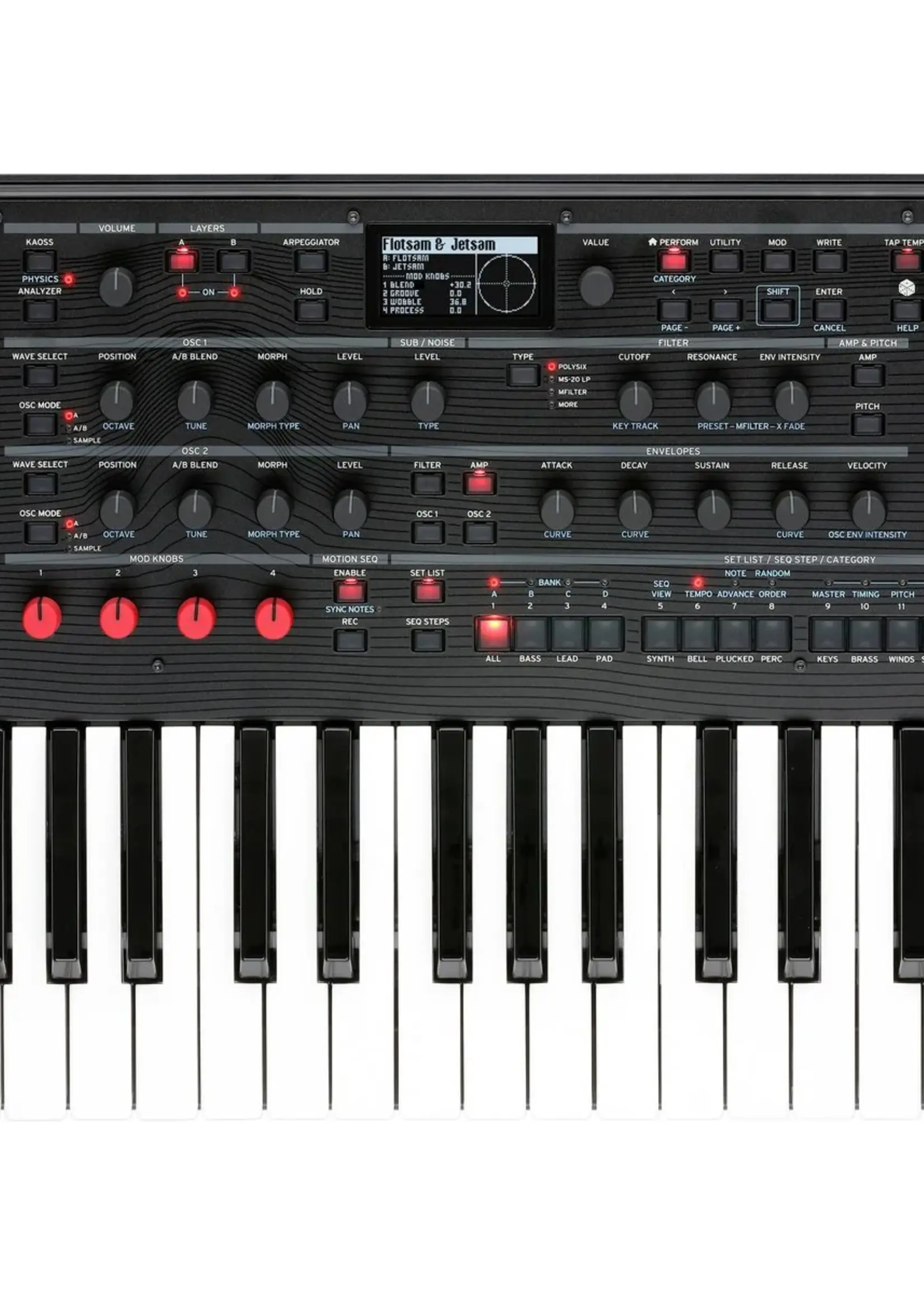 Korg MODWAVE MK2 Digital Wavetable Synthesizer