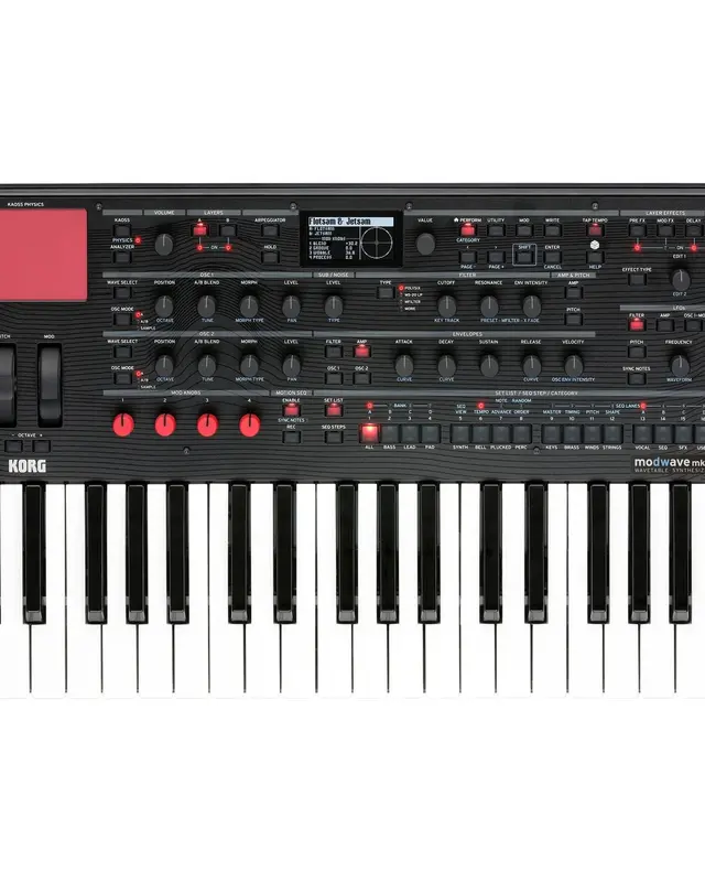 Korg MODWAVE MK2 Digital Wavetable Synthesizer