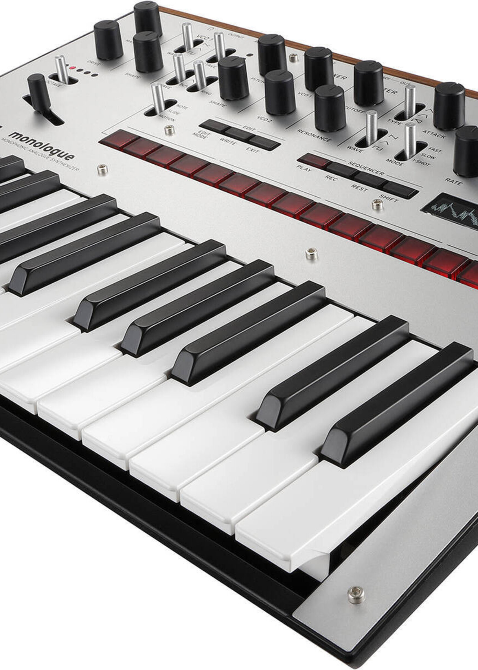 Korg Monologue monophonic analog synthesizer (Silver)