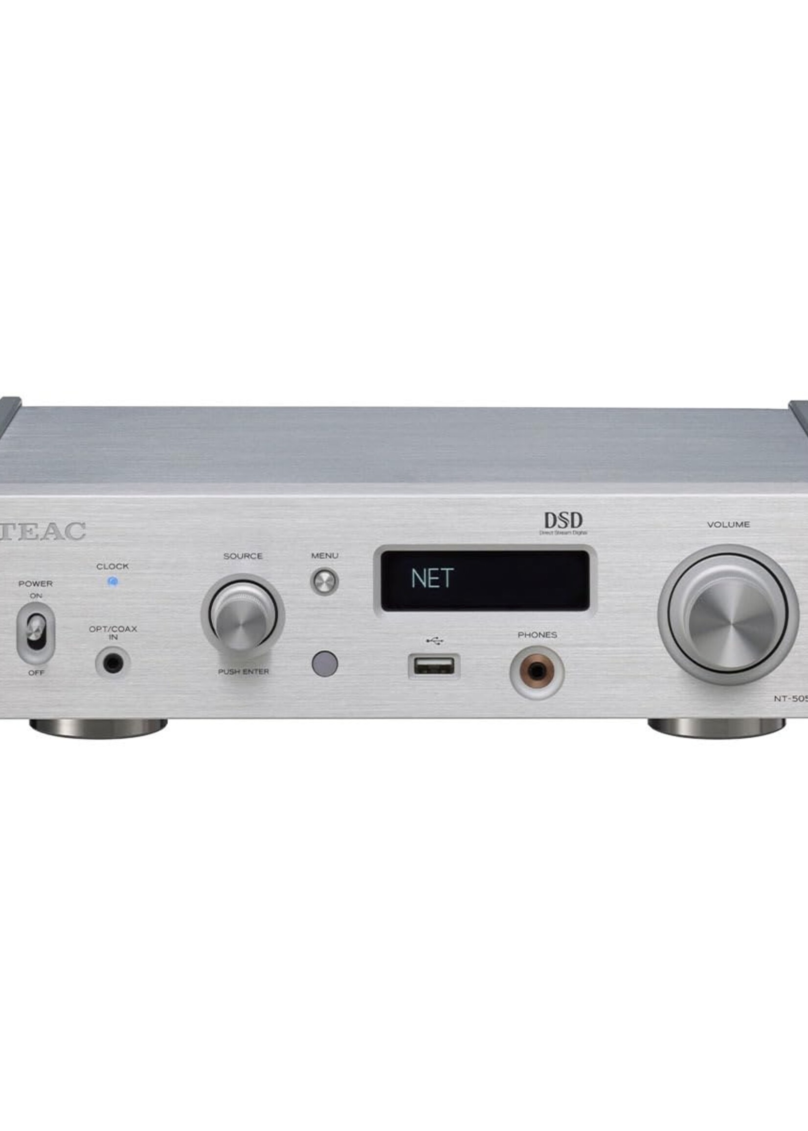 Teac NT-505-X USB Network DAC Pre-amp Silver