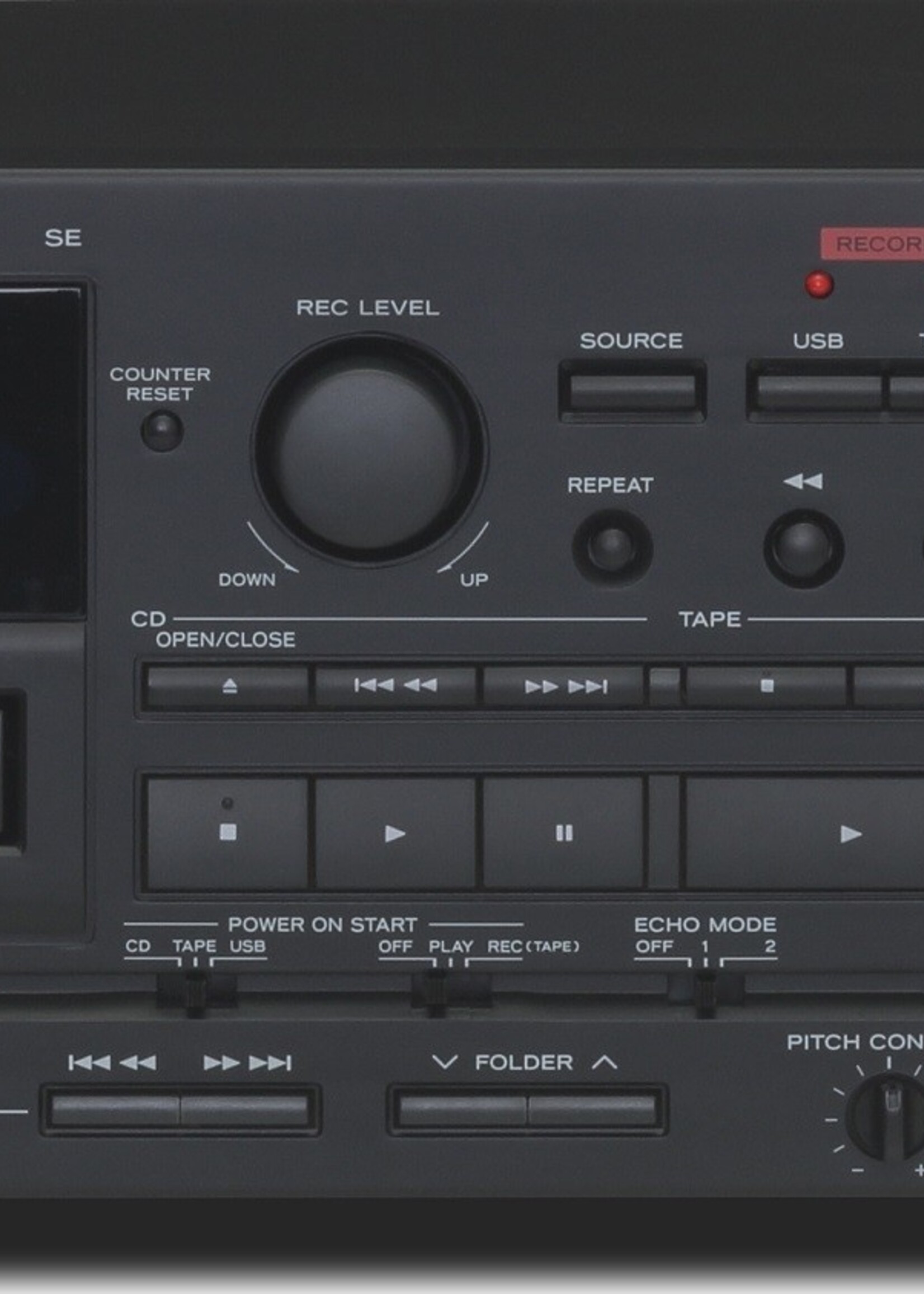 Teac AD-850-SE CD/Cassette/USB Black EU/UK