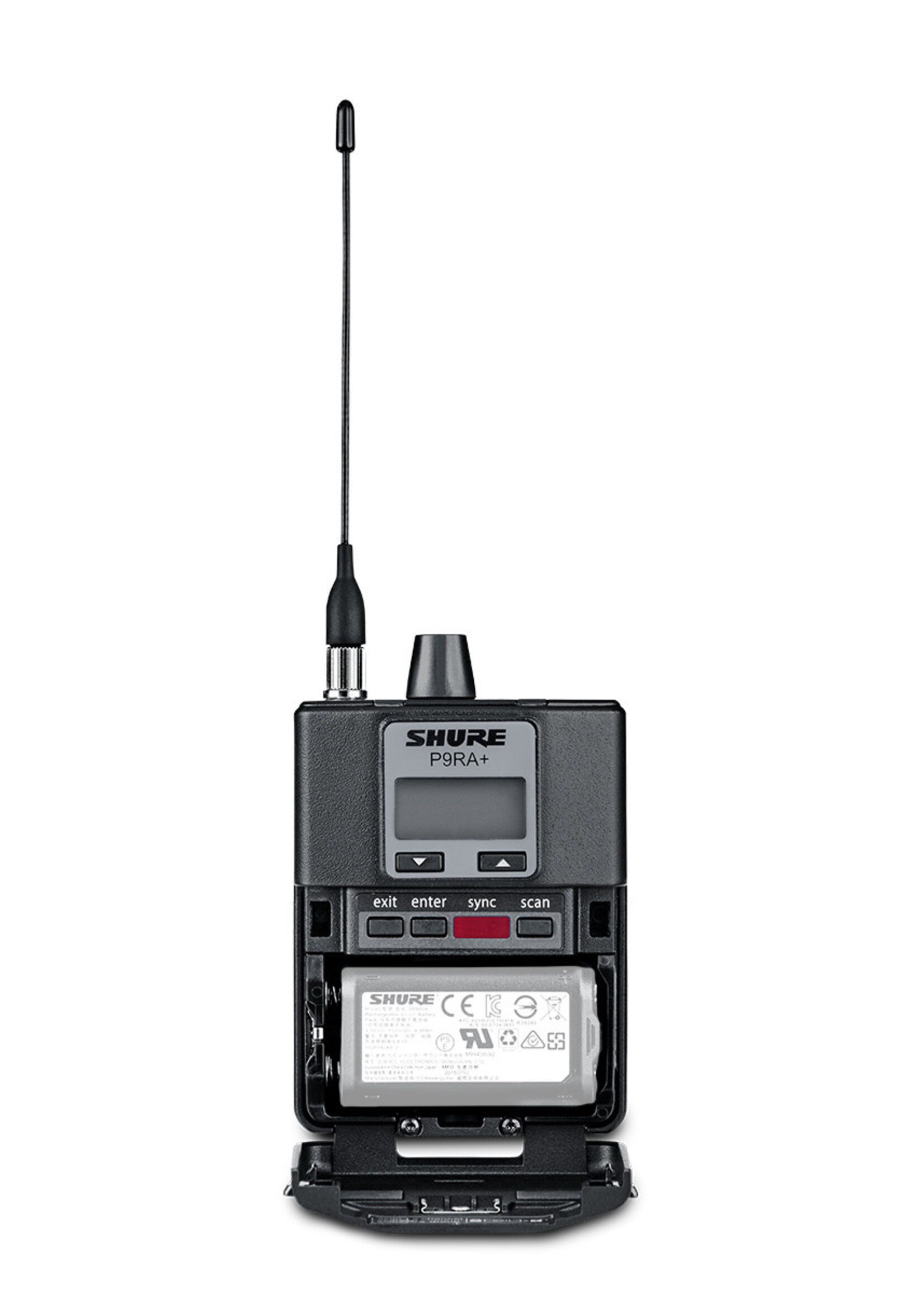 Shure P9RA+=-L6E PSM900 bodypack receiver