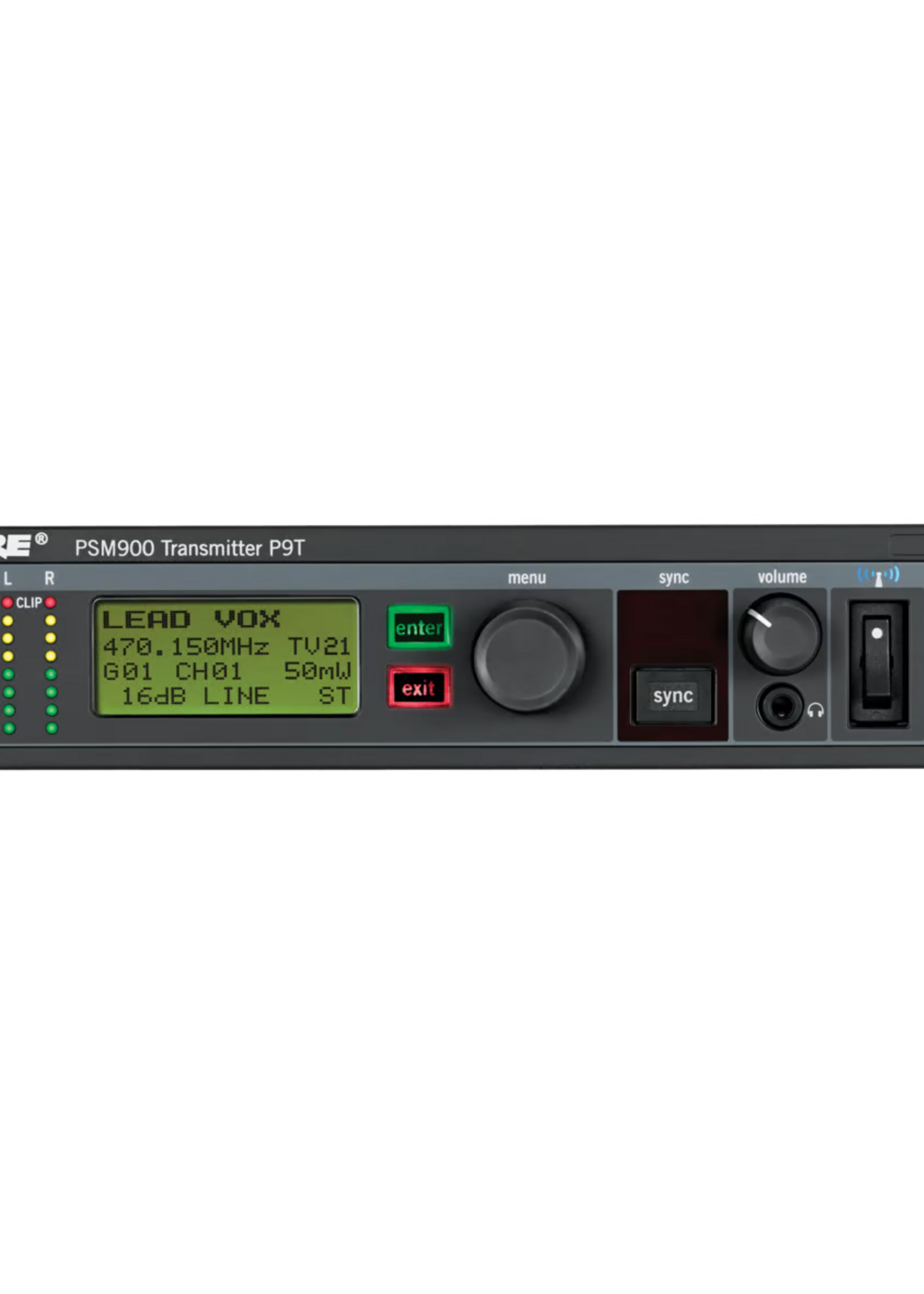 Shure P9TE=-K1E P9TE=-K1E WIRELESS TRANSMITTER