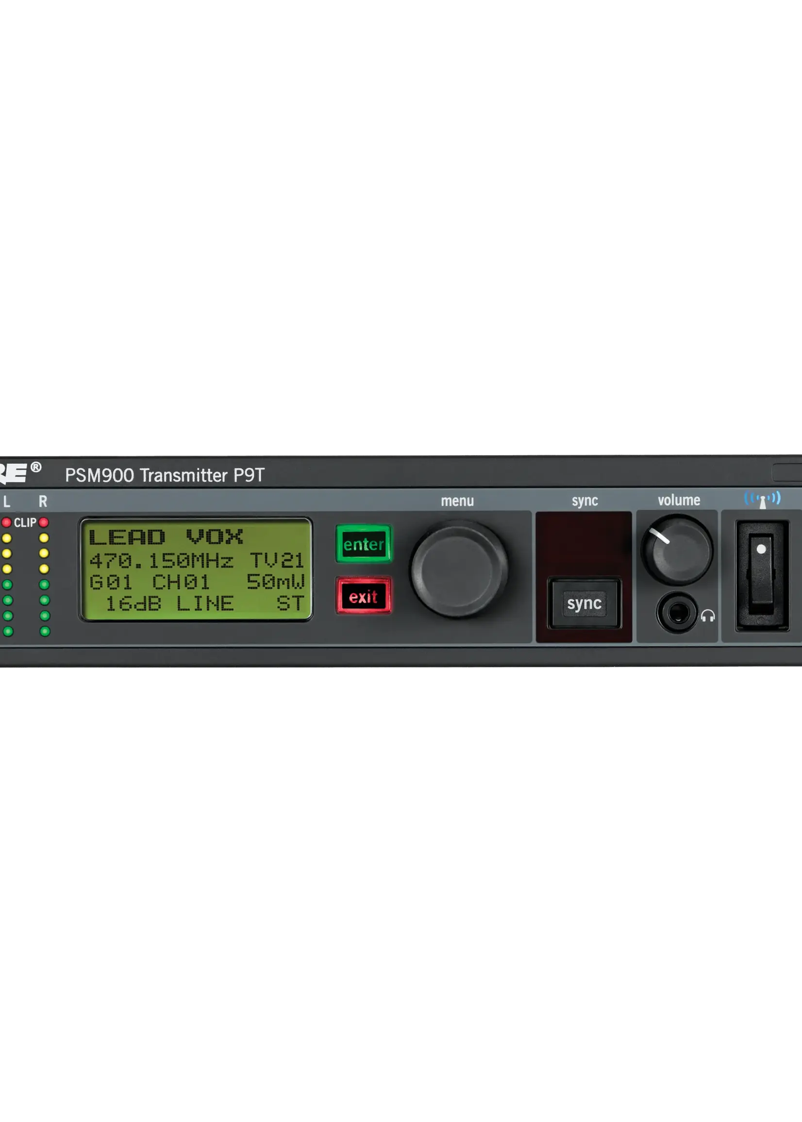 Shure P9TE=-L6E P9TE=-L6E WIRELESS TRANSMITTER
