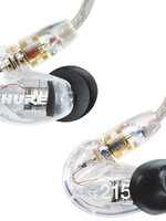 Shure SE215-CL-EFS In-Ear Earphones (Clear)