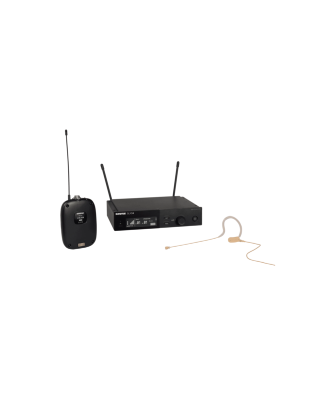 Shure SLXD14E/153T-G59 SINGLE BP SYS MX153T EARSET 470-514MHz