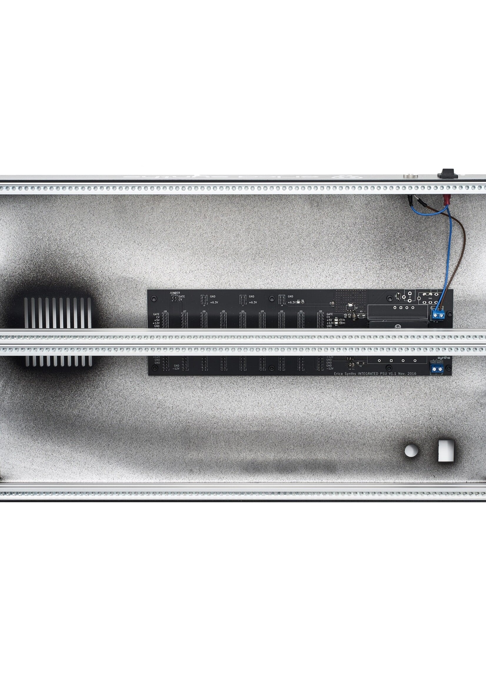 Erica Synths 2x84HP Aluminum Skiff Case