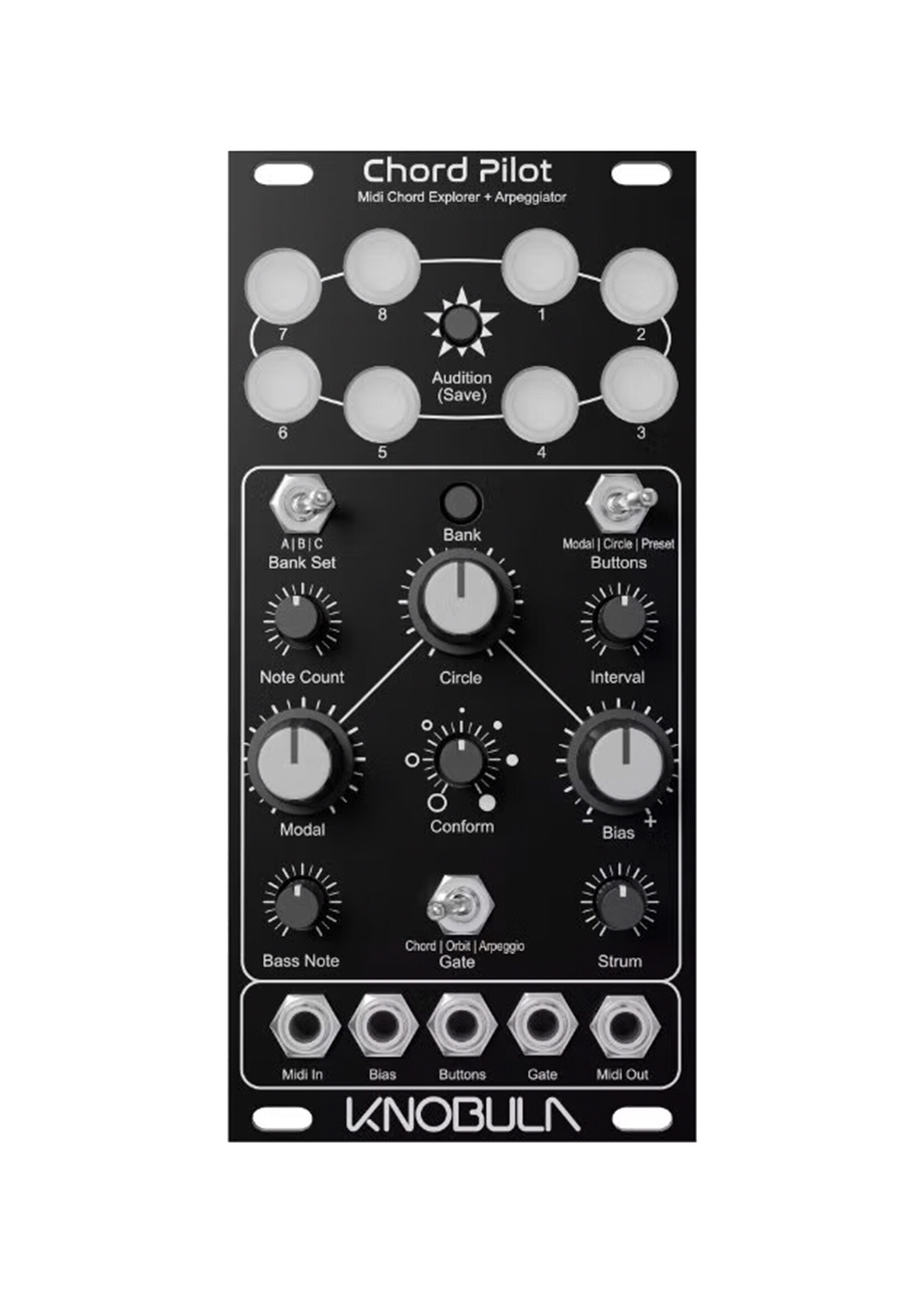 Knobula Chord Pilot Dark Mode