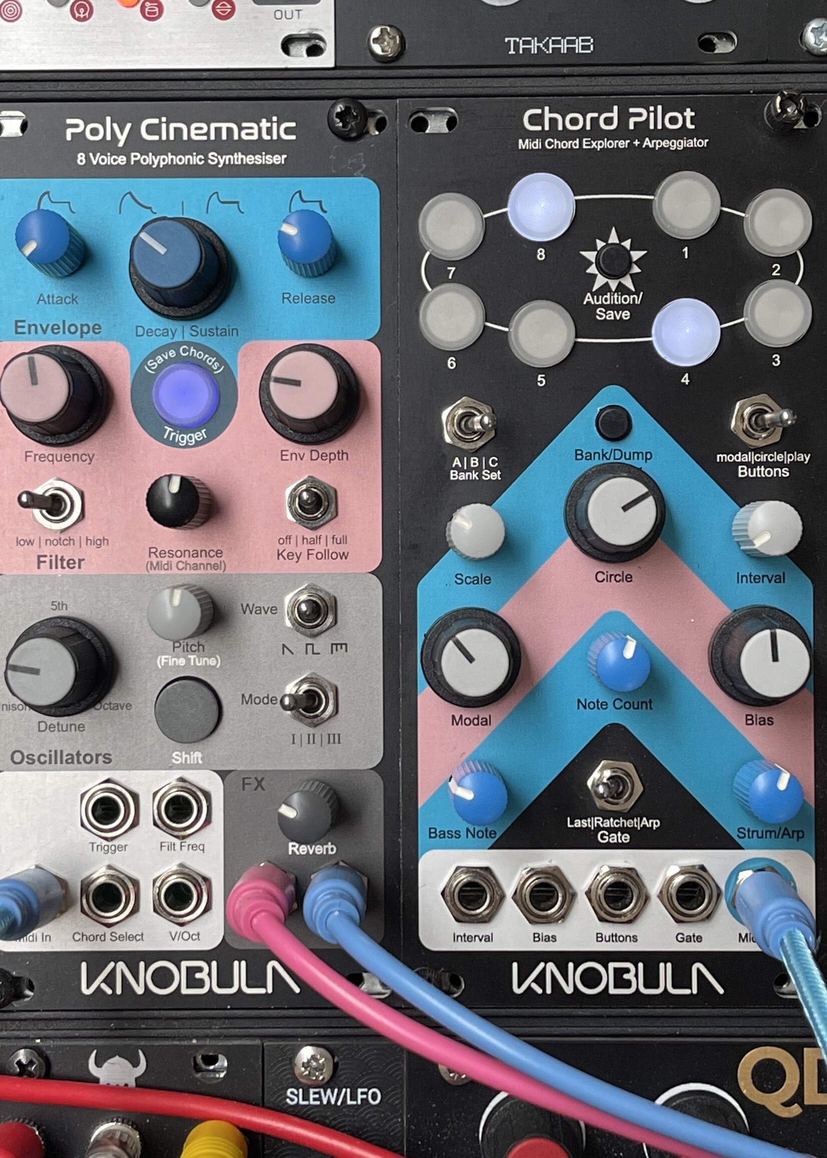 Knobula Chord Pilot Dark Mode