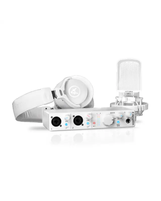 Arturia MiniFuse Recording Pack White