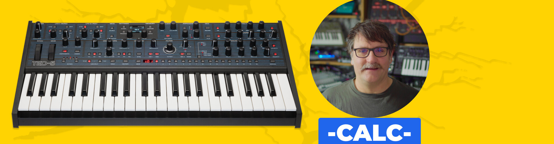 Oberheim TEO-5-werkplaats