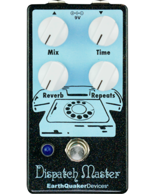 Earthquaker devices DISPATCH MASTER V3 TWILIGHT GLITTER LIGHT BLUE (Limited Edition)