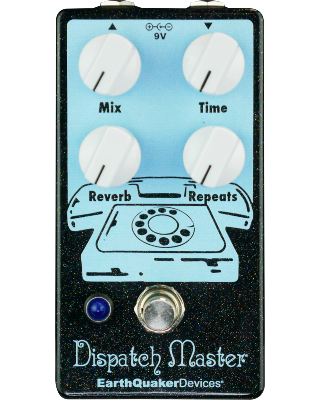 Earthquaker devices DISPATCH MASTER V3 TWILIGHT GLITTER LIGHT BLUE (Limited Edition)