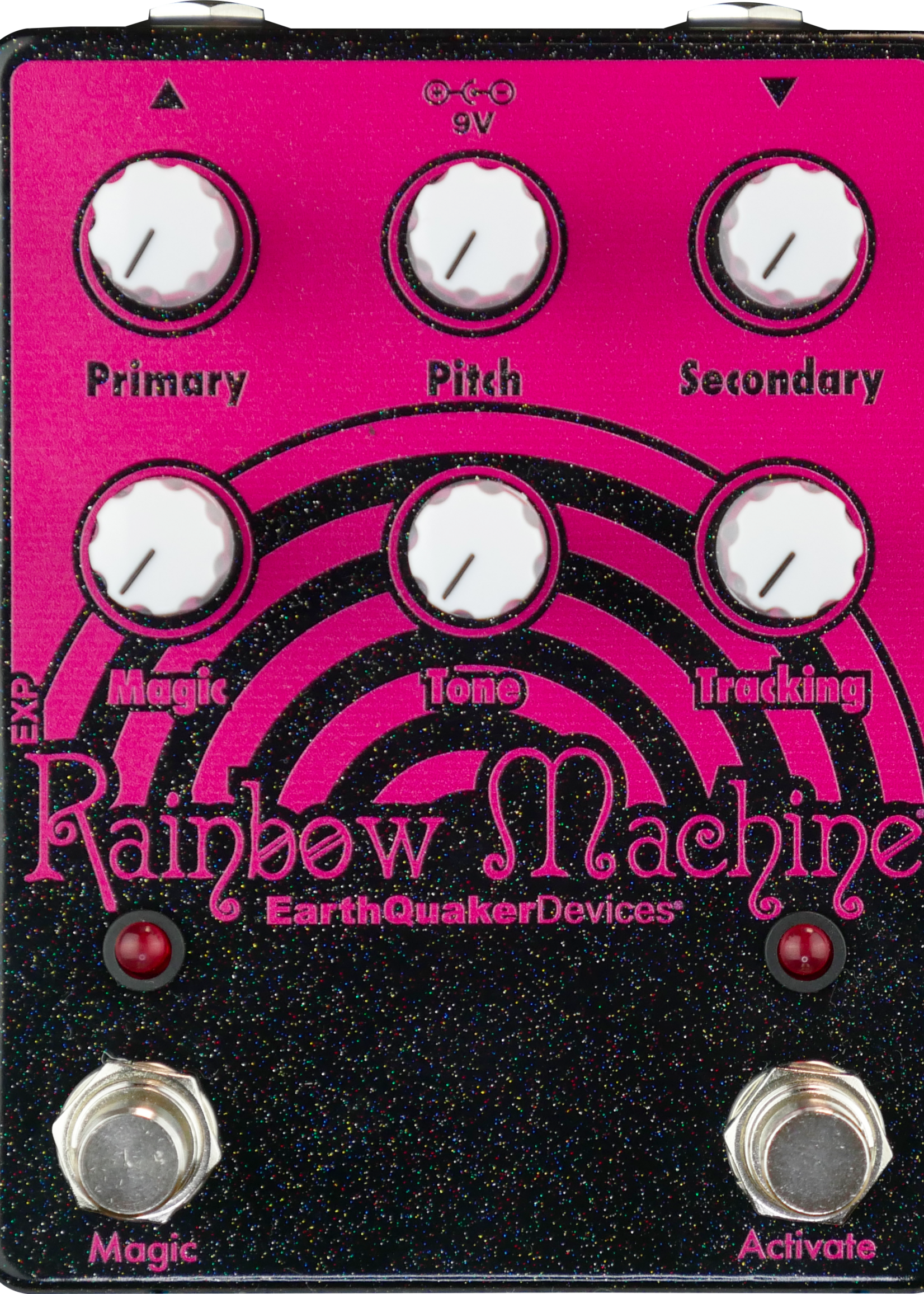 Earthquaker devices RAINBOW MACHINE V2 TWILIGHT GLITTER MAGENTA