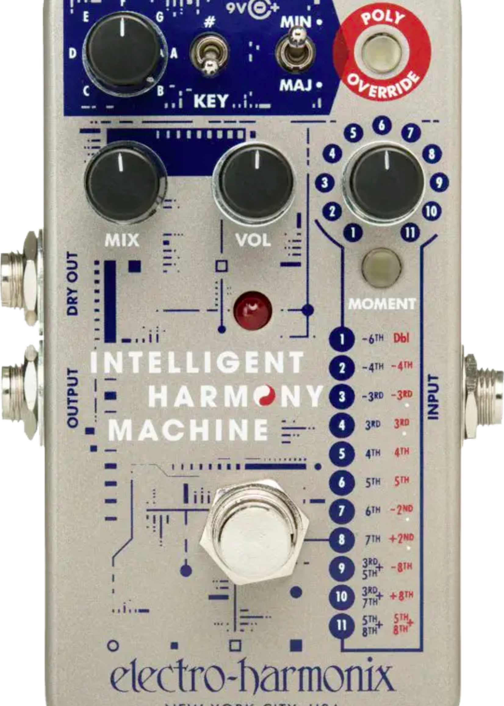 Electro-harmonix NANO INTELLIGENT HARMONY MACHINE