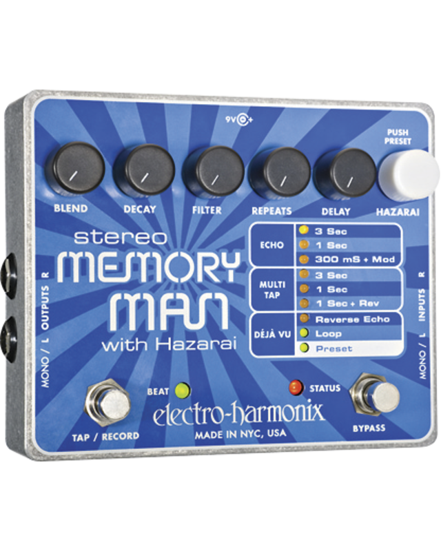 Electro-harmonix STEREO MEMORY MAN HAZARAI