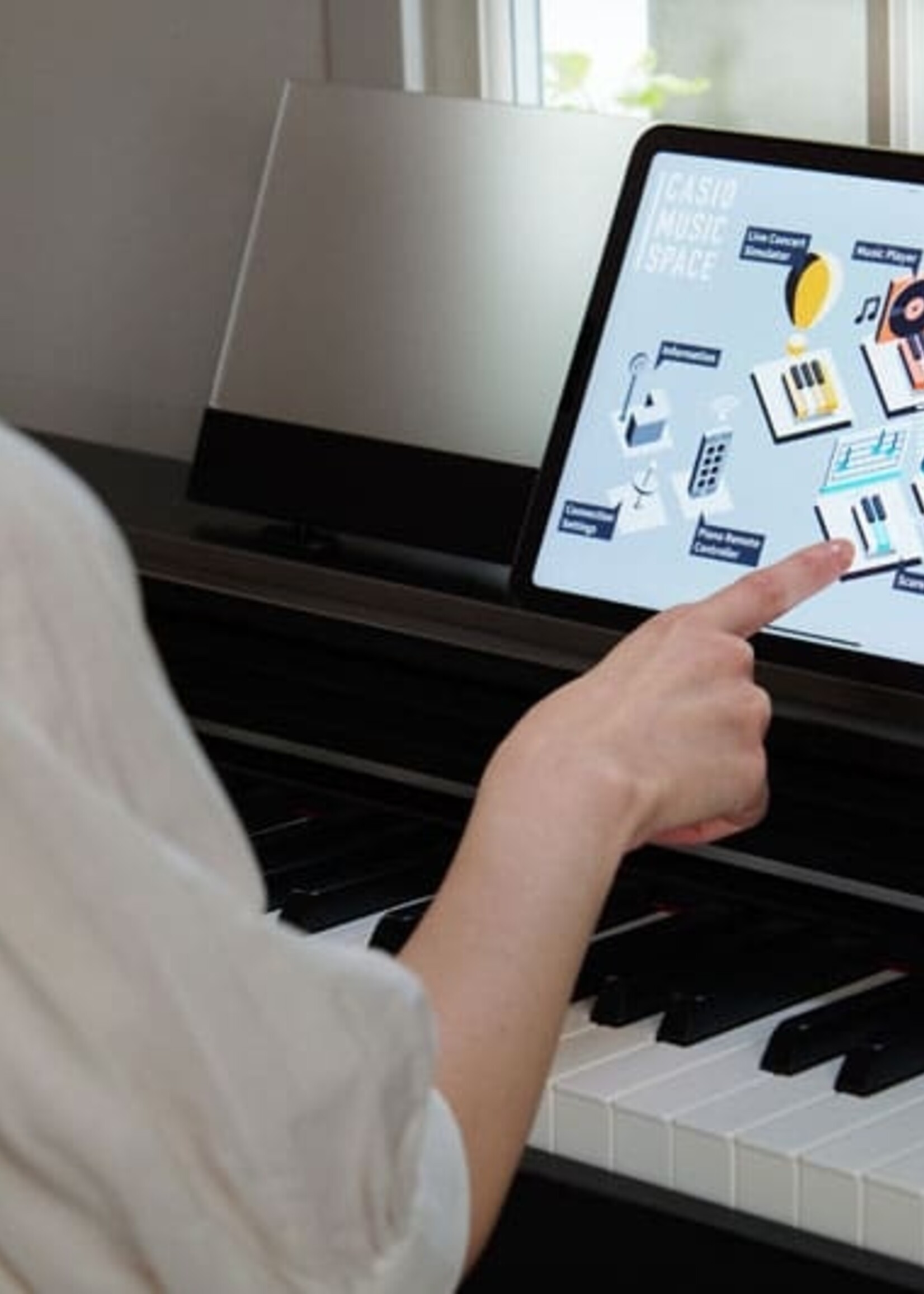 Casio AP-S200 Celviano Series Digital Piano (Brown)