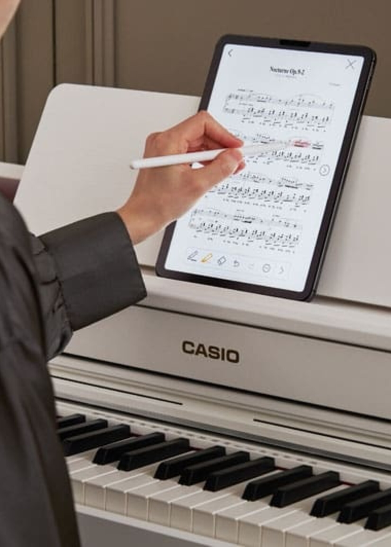 Casio AP-300 Celviano Series Digital Piano (White)