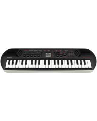 Casio SA-81 Mini Size Keyboard with Mini Keys (Black/White).