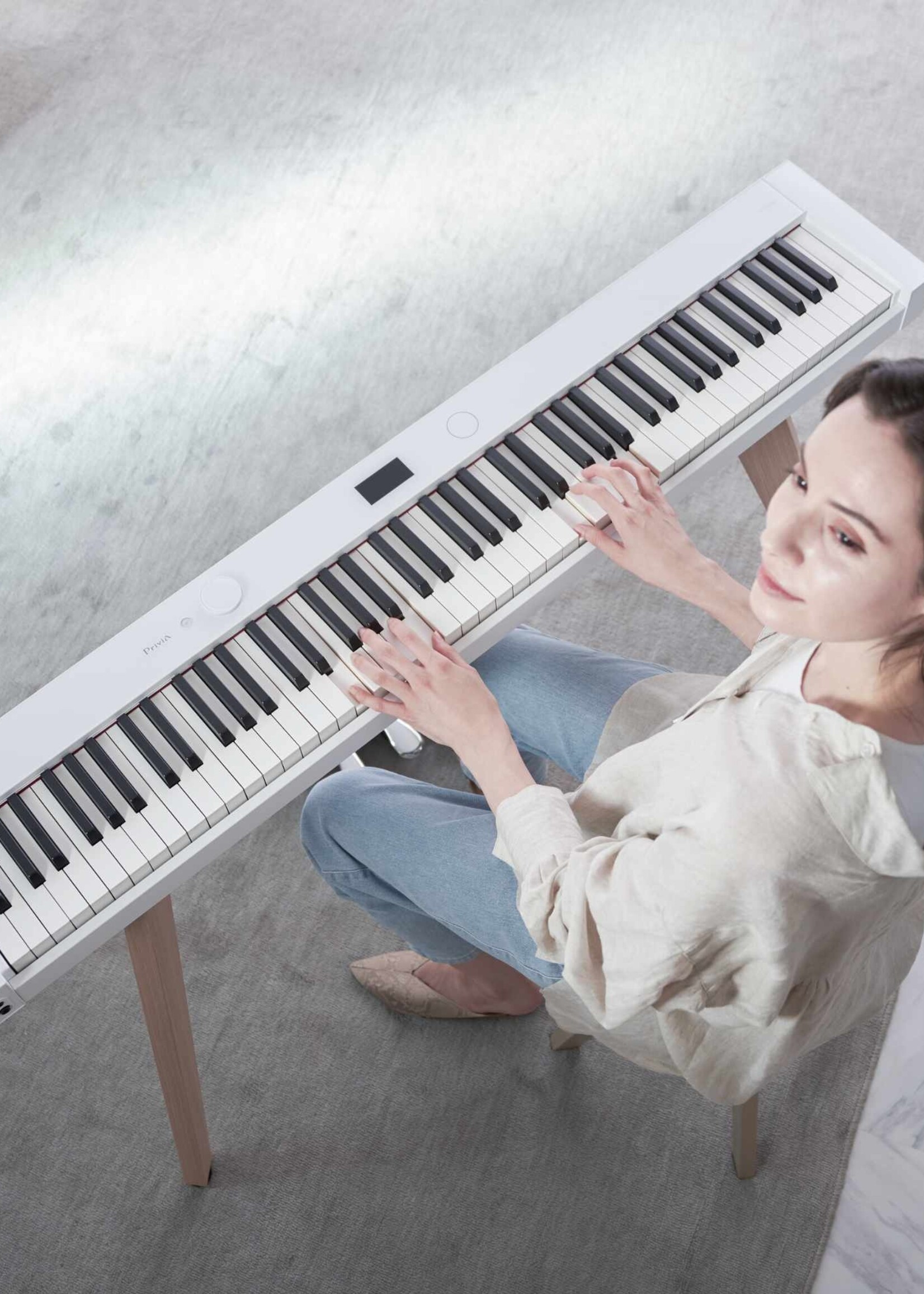 Casio PX-S7000 Privia Upper Series Digital Piano (White)
