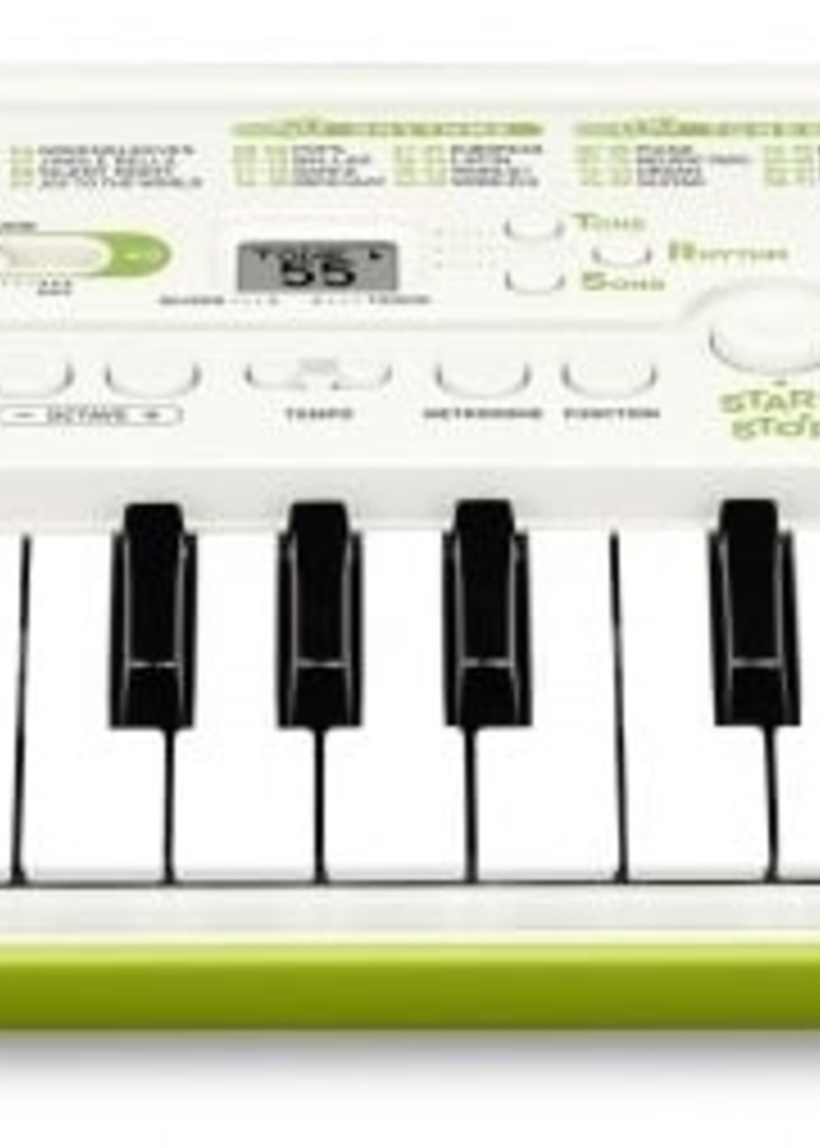 Casio SA-50H7 (White / Lime Green)