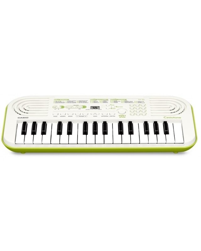 Casio SA-50H7 (White / Lime Green)