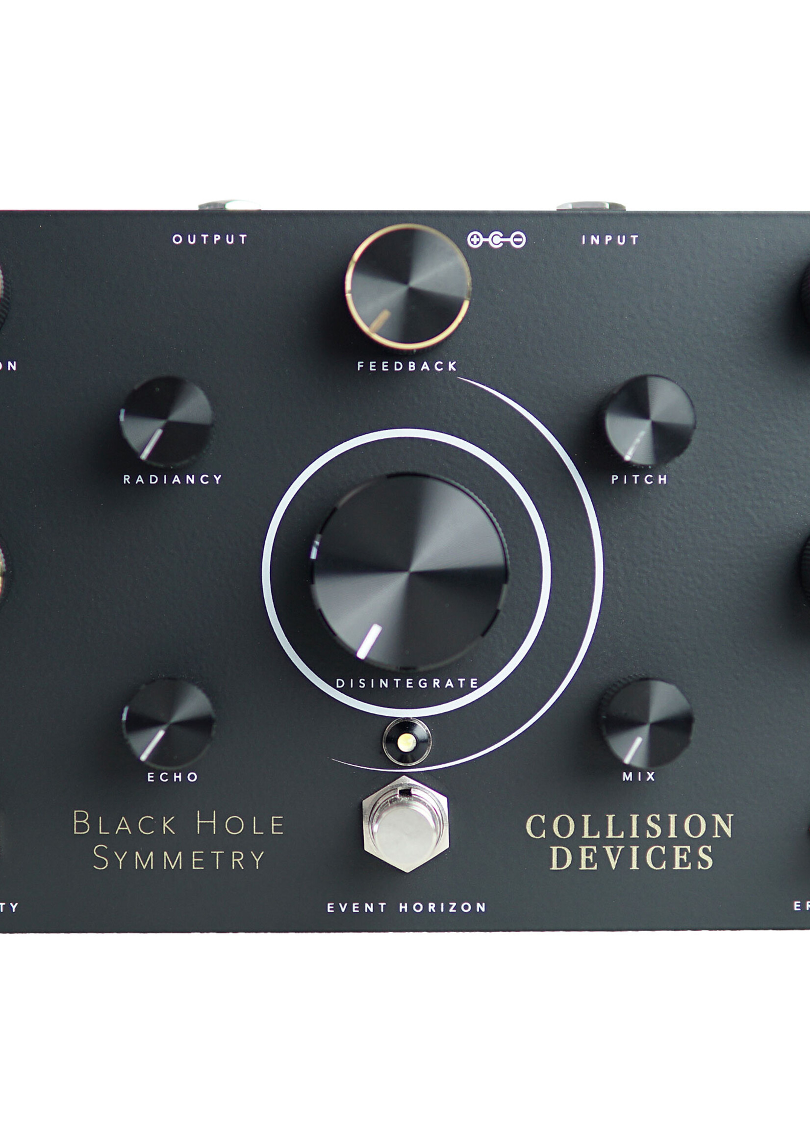 Collision Devices BLACK HOLE SYMMETRY