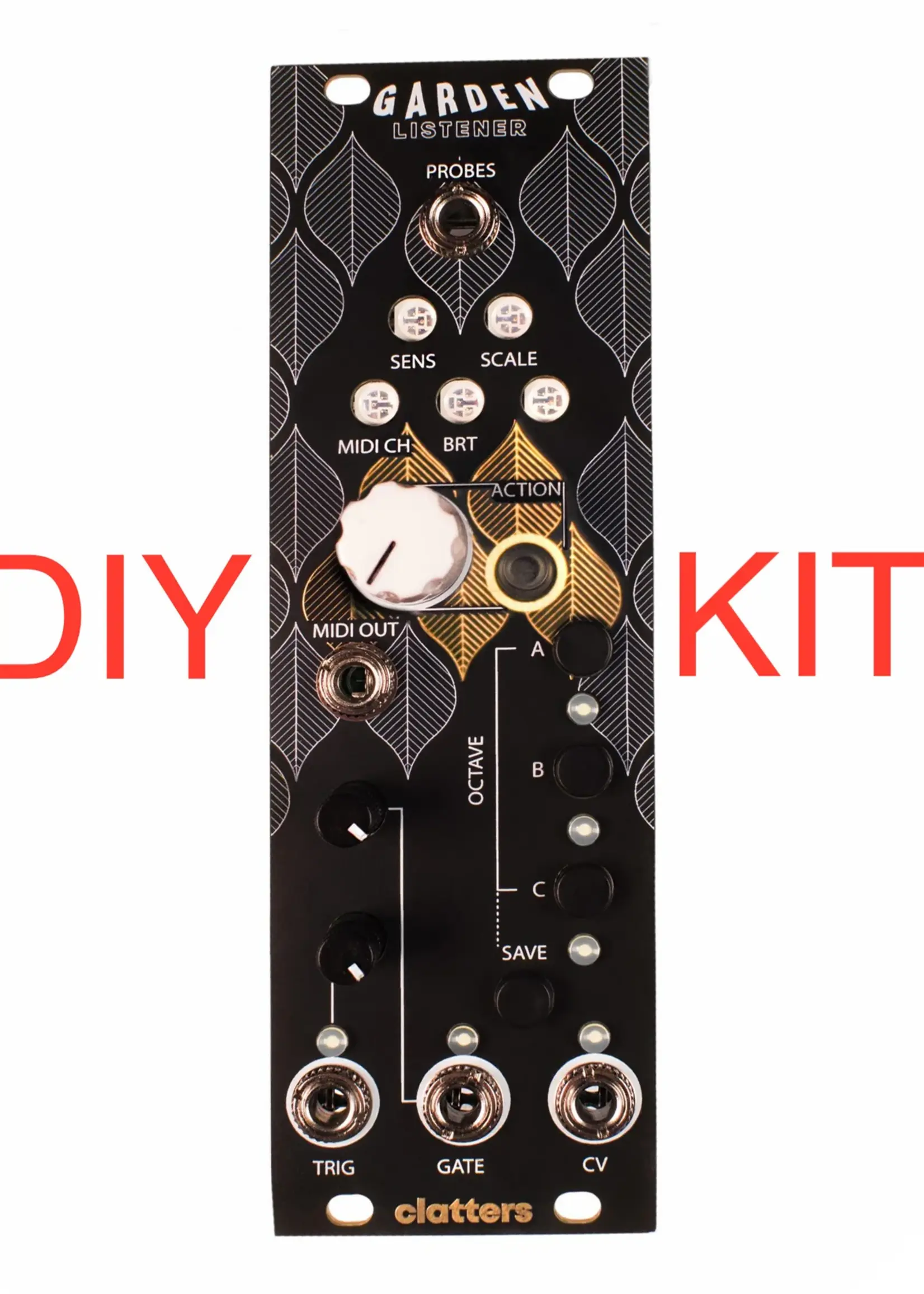 Clatters Machines Garden Listener SMD pre-soldered DIY KIT