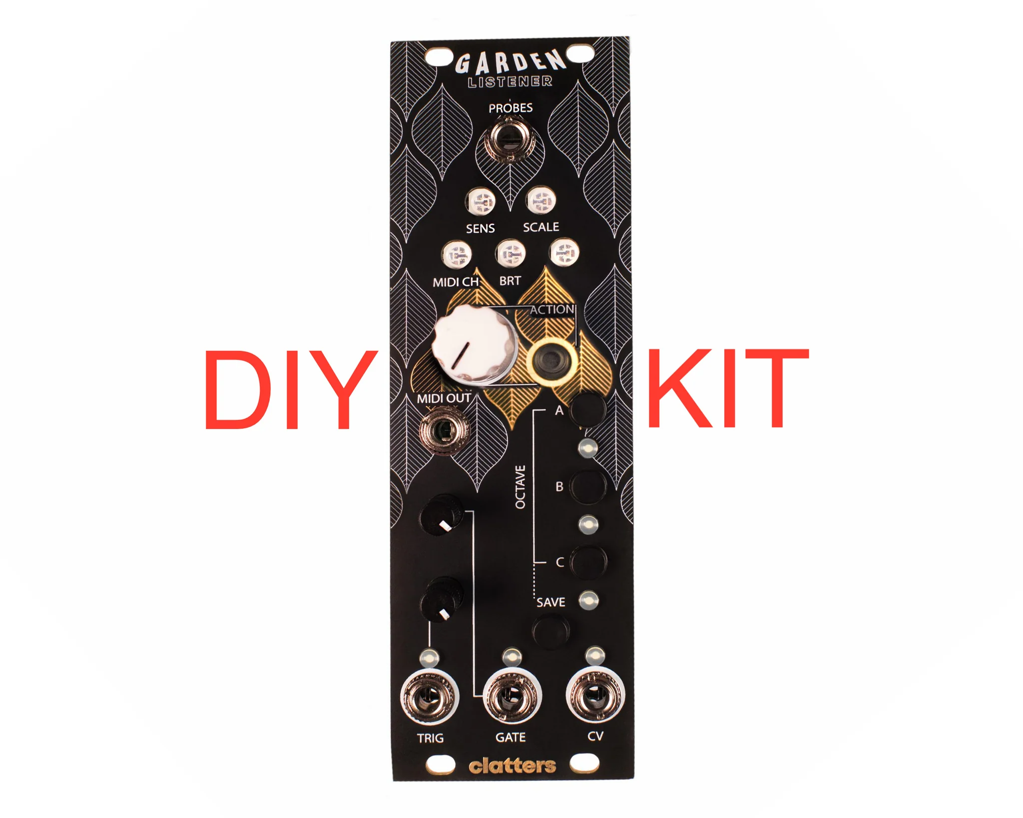 Clatters Machines Garden Listener SMD pre-soldered DIY KIT