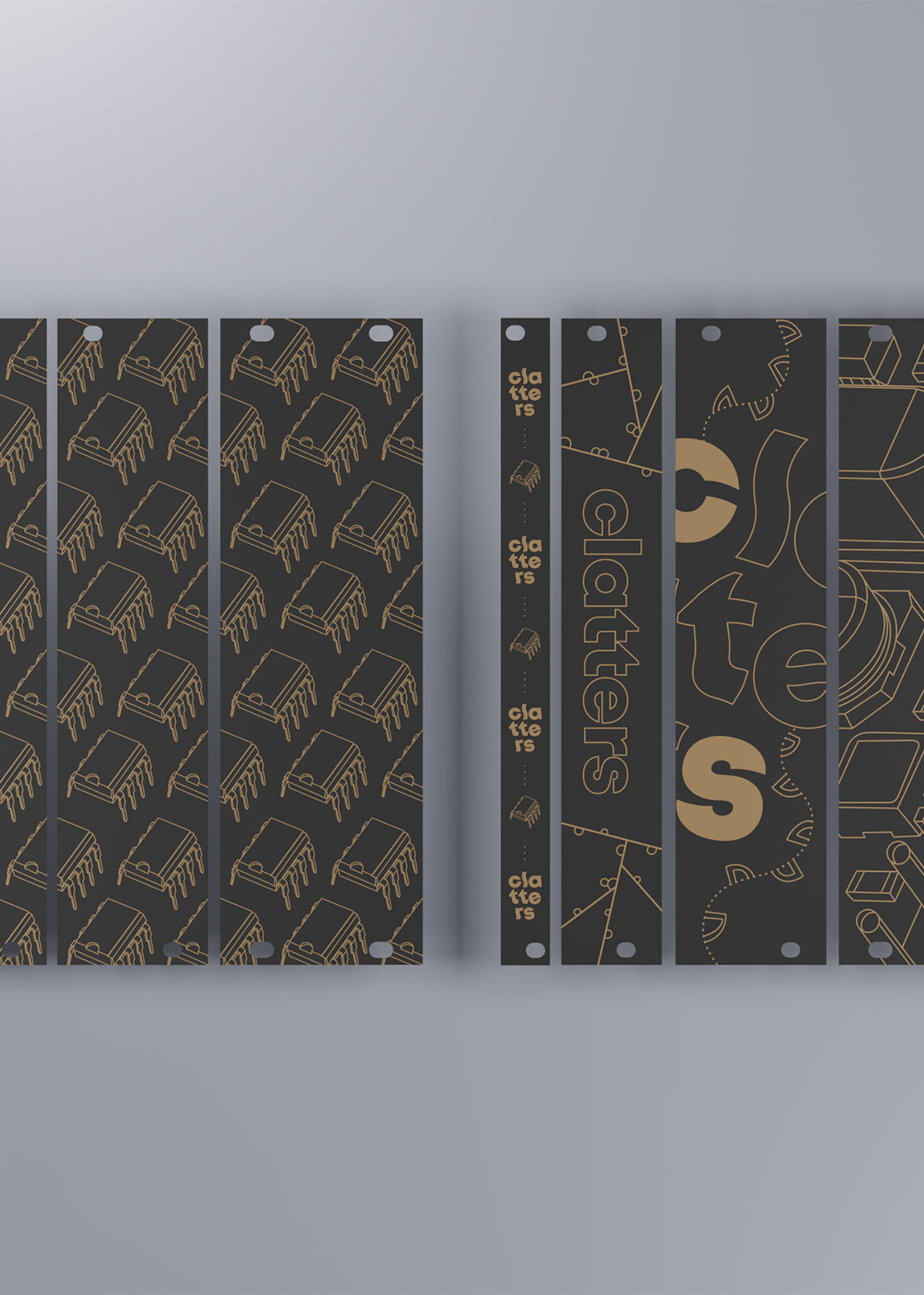 Clatters Machines Blank panels bundle