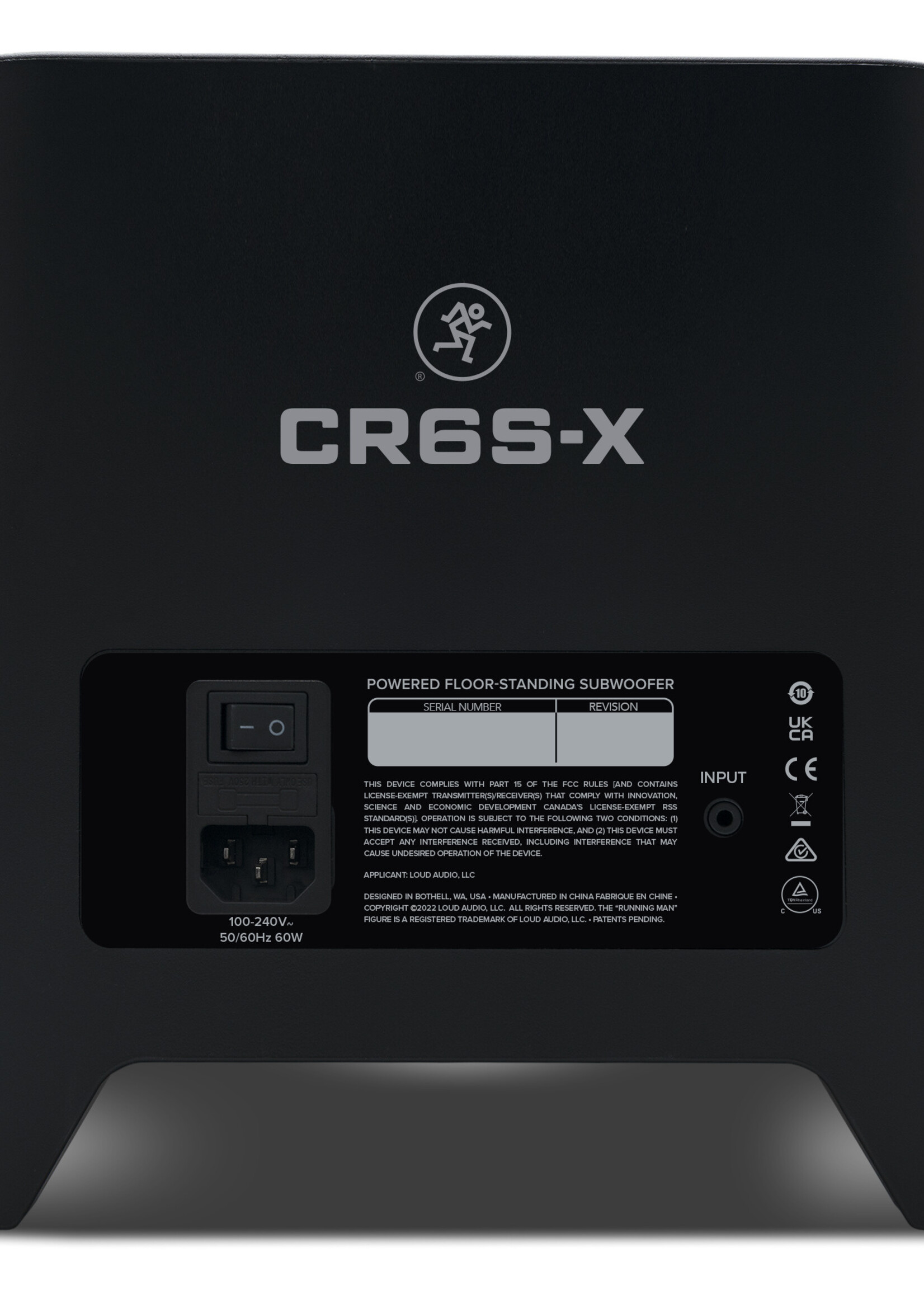 Mackie CR6S-X