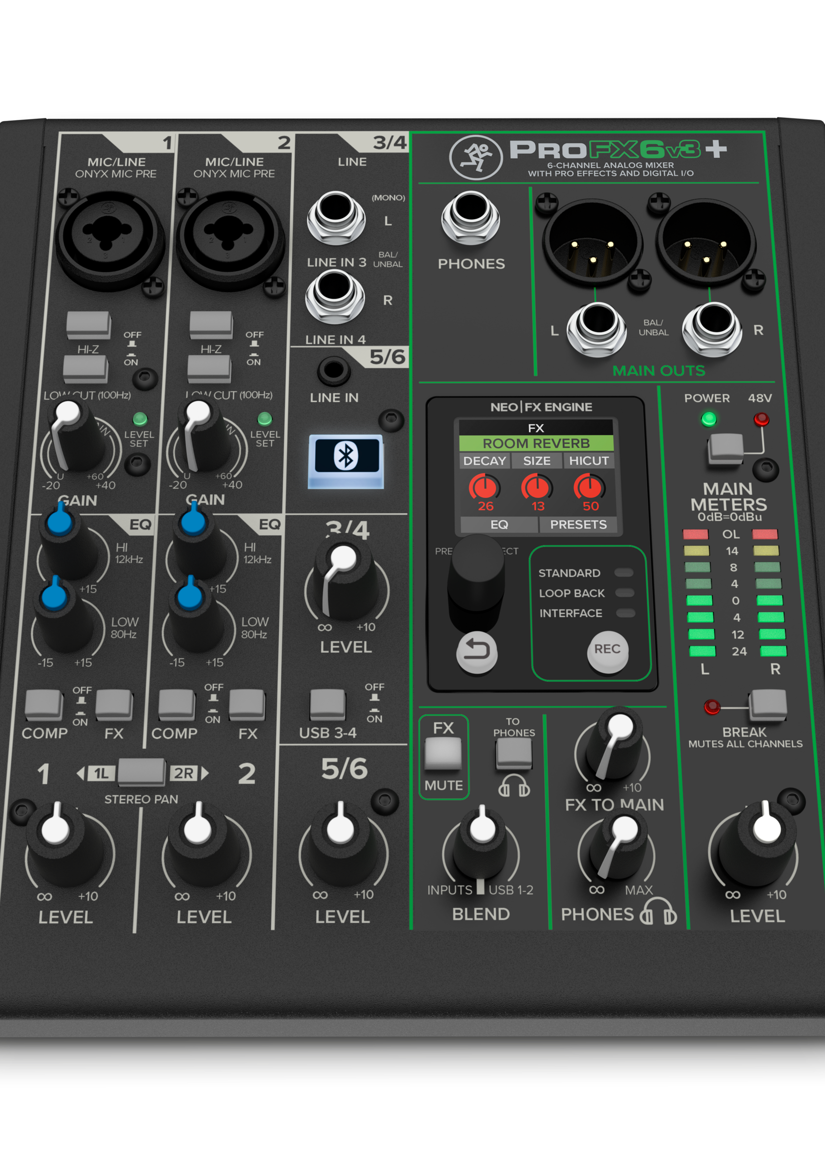 Mackie ProFX6v3+