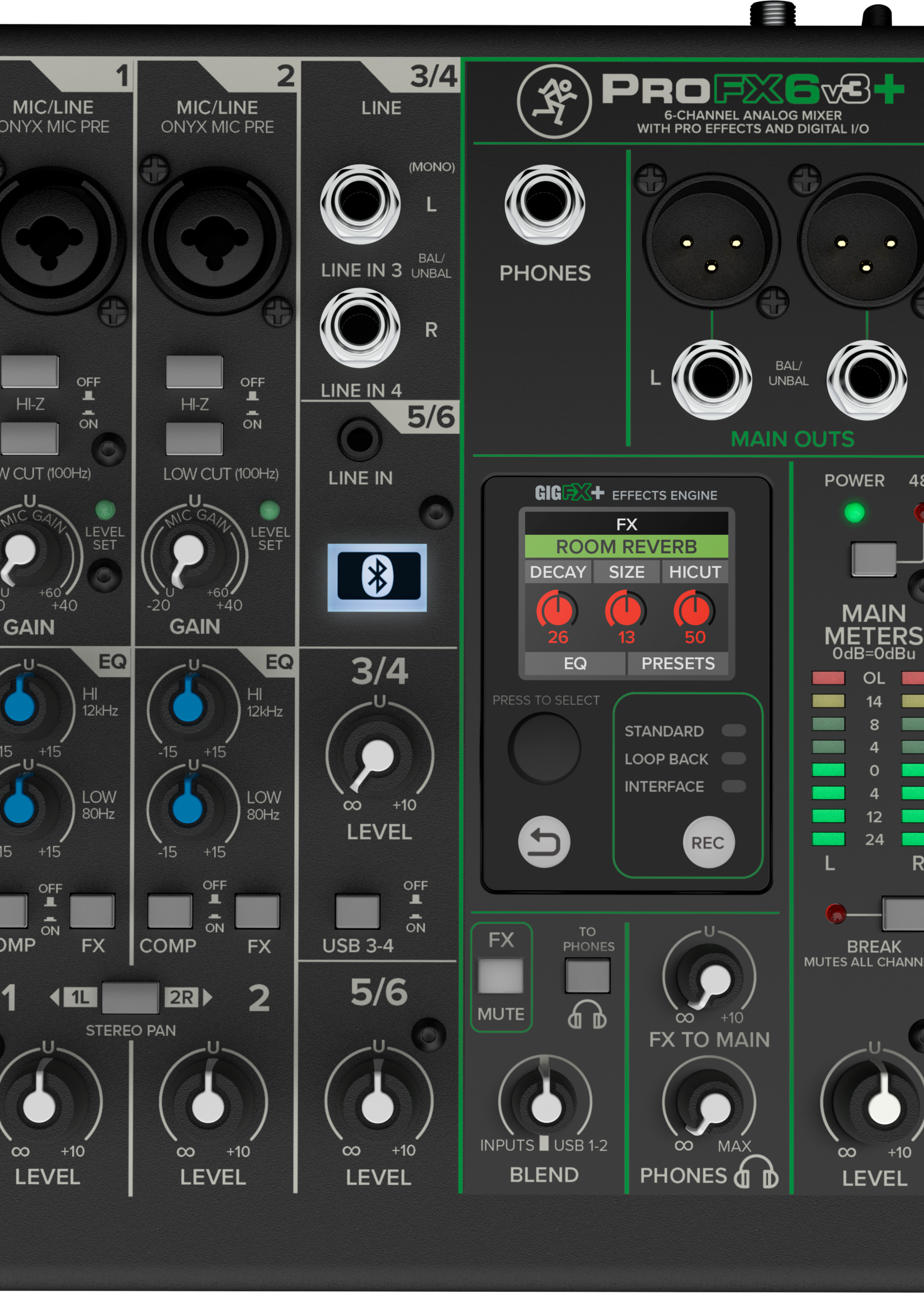 Mackie ProFX6v3+