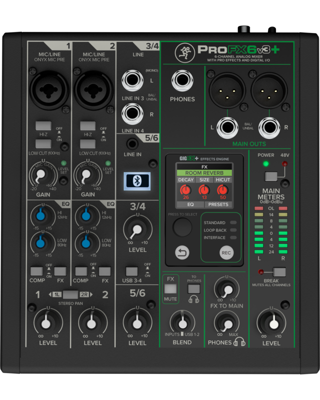 Mackie ProFX6v3+
