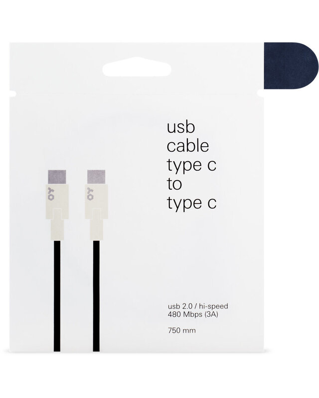 Teenage Engineering Field Textile USB-C 3.0 Cable (Black)