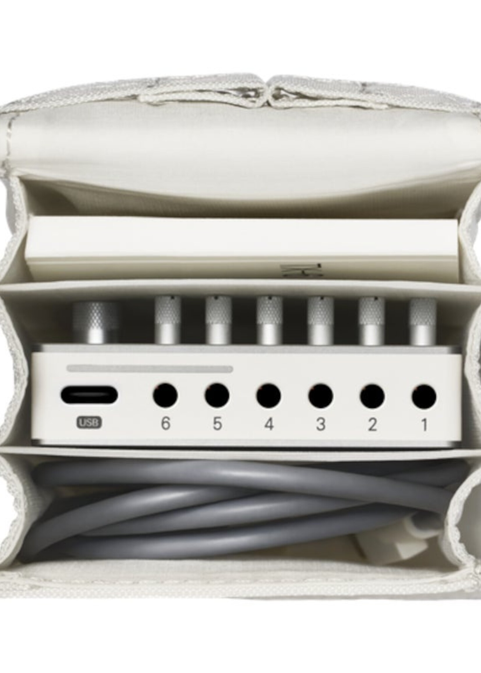 Teenage Engineering Field Accordion Bag White for TX-6