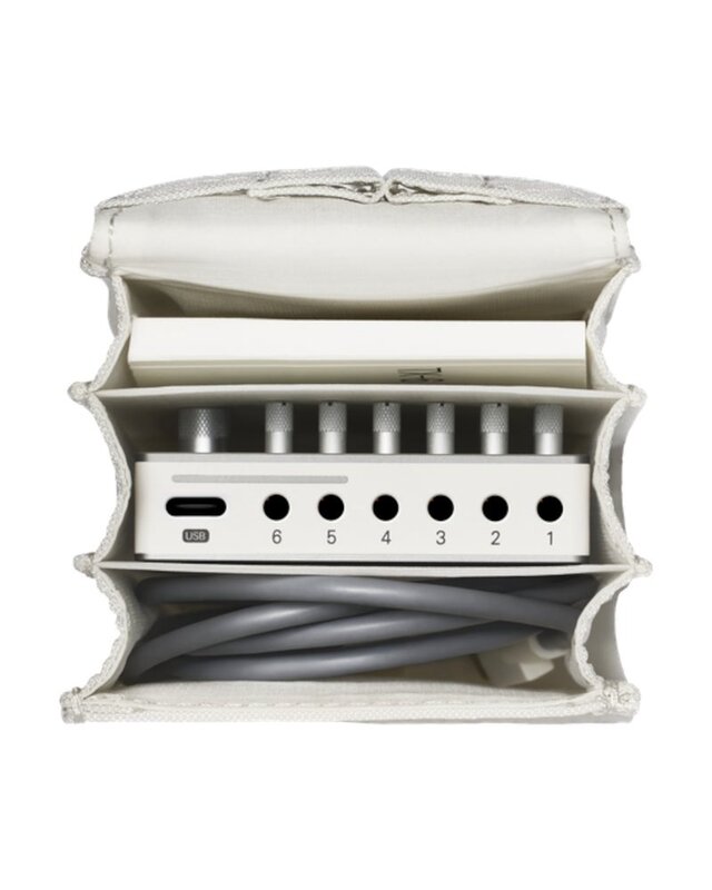 Teenage Engineering Field Accordion Bag White for TX-6